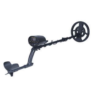 Détecteur de métaux pour adultes, bobine de recherche en plastique noir de 25 cm, léger et facile à utiliser - Product Image 1
