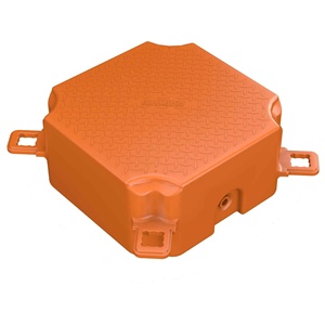 Máquina de fabricación de moldeo por soplado de extrusión de pontones flotantes de <span class=keywords><strong>cubo</strong></span> único modular de plástico - Product Image 4