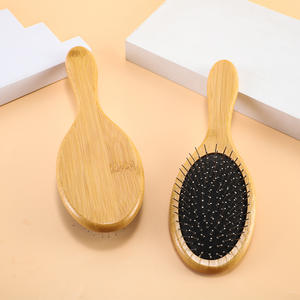 Cepillo de Pelo de Bambú con Cojín de Aire, Dientes de Acero Medianos, Antiestático, para Uso Doméstico, Estilo Clásico, para Adultos - Product Image 5