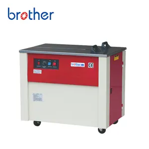 Brother KZB-I yarı otomatik çember makinesi/çember paketleme makinesi/kutular için çember makinesi