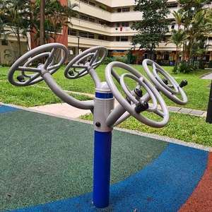 Pour certifié trois positions en acier galvanisé Durable équipement <span class=keywords><strong>de</strong></span> gymnastique écologique entraînement en plein air bras dos tonifiant <span class=keywords><strong>Street</strong></span> Fitness - Product Image 4