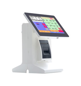 Caixa registradora barata E86D, fácil operação, tudo em um, com tela sensível ao toque, com impressora embutida e software em inglês - Product Image 3