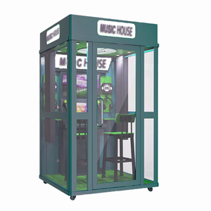 Mall Indoor Electronic <strong>Jukebox</strong> Karaoke Singing Room Coin Operated KTV Game Machine Arcade Plaza Station Singing Booth - Product Image 1