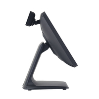 Système de point de vente tactile capacitif 15 pouces en gros, terminal de caisse de bureau pour supermarché et commerce de détail, idéal pour les petites entreprises