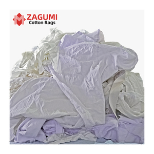 Vải Cotton Cắt Miếng Tốt Thấm Công Nghiệp Làm Sạch Rags Dark Màu T Áo Sơ Mi Rags Sợi Bông Chất Thải - Product Image 2