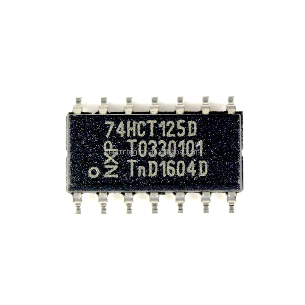 Chip Transceiver IC driver sirkuit terpadu 74HCT125D SMD 74HCT125