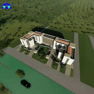 Edificio de Apartamentos de Estructura de Acero Prefabricada de Espacio Abierto para Comunidad Residencial en Togo - Product Image 5