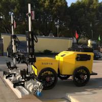 Machine de nivellement de béton de chape laser autopropulsée populaire
