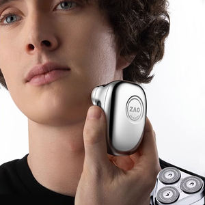Afeitadora eléctrica de triple hoja recargable para hombre de la serie <span class=keywords><strong>Zao</strong></span>, 60 días de uso, maquinilla de afeitar eléctrica impermeable IPX7 para uso en hoteles - Product Image 1