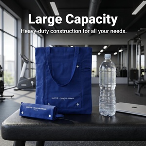 Bolsa de Mano Plegable de Lona de Algodón de Nuevo Diseño, Bolsa de Compras de Gran Capacidad, Fácil de Llevar, Bolsa de Mano para Mujer - Product Image 5