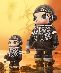 POPMART MEGA SPACE MOLLY Figure originali in PVC <span class=keywords><strong>Anime</strong></span> giocattoli di tendenza Hot addobbi per tesori cartone animato congelato Merrill regalo Panda - Product Image 6