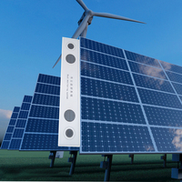 Sistema de monitoreo de polvo fotovoltaico para estaciones de energía IP65 Protección con cable RS485 4G/Comunicación Bluetooth Marca Luyu