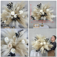Boules de fleurs artificielles en soie modernes et réalistes sur mesure, grandes décorations de mariage et de Noël, hortensias faits à la main, vente en gros