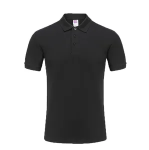 Оптовая продажа, мужская рубашка поло с логотипом на заказ, 220 г, 100% хлопковые рубашки поло на заказ, мужские рубашки с коротким рукавом