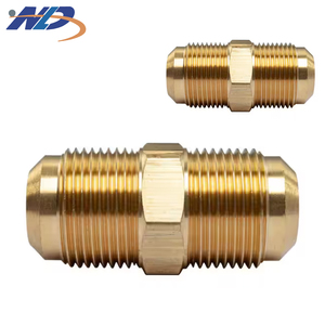 เครื่องมือกลึงโลหะ NLD CNC เกลียว1/2 ''<span class=keywords><strong>3</strong></span>/4 ''spp NPT หัวต่อท่อทองเหลืองปลายท่อเปลวไฟ - Product Image 1
