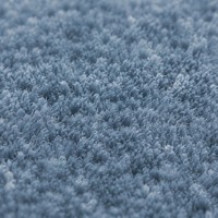 Tapis uni style artistique pour salon, chambre à coucher, chevet, bleu, en peluche, sans lavage, essuyable, facile d'entretien