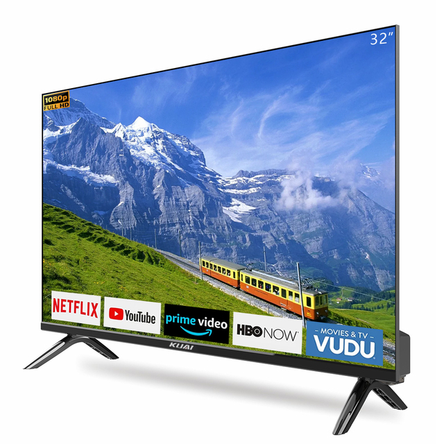 Factory Wholesale 32 Inch Small Bezel Smart Tv 2k Hd Smart Android Led Television Smart TV