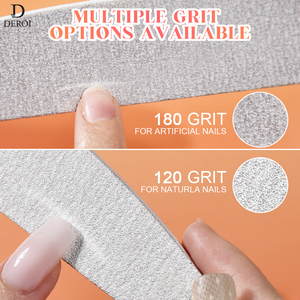 Dũa móng 100/180 80/80 độ nhám, tùy chỉnh, chuyên nghiệp, chất liệu EVA, có thể giặt, in logo tùy chỉnh - Product Image 2