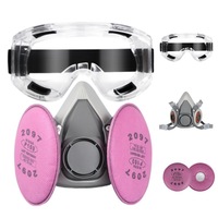 Masque anti-poussière KN95 en silicone, respirant, pour le soudage, la mine de charbon, anti-brume, livraison directe transfrontalière