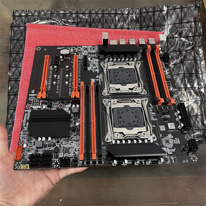 เมนบอร์ด Dual X99 พร้อมซีพียู LGA 2011-3 XEON 2699V3 *2 ตัว พร้อมชุดหน่วยความจำเซิร์ฟเวอร์ 4*16GB = 64GB DDR4 2133MHz เมนบอร์ด X99 - Product Image 1