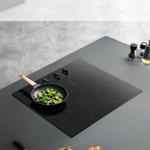 2024 Hotsale 7600 Watt Inverter Cooktop 220V 4 Burner Induction Hob With <b>Knob</b> <b>Knob</b> Control Power Electric Hob - Product Image 3