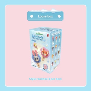 YD TOYS Originale Zootopia 2 <span class=keywords><strong>Serie</strong></span> Nick Judy Bambola Giocattolo in ABS Cartone Animato da Collezione Magnete da Frigo Leopardo Confezione Originale - Product Image 6