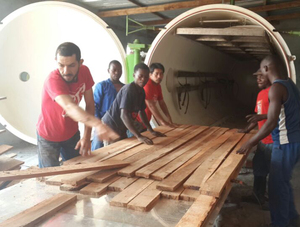 Chine Nouveau produit Usine Offre Spéciale directe <span class=keywords><strong>SAGA</strong></span> 4.5 m³ Séchoirs à bois HF Scie Four de séchage du bois/Machines à bois à vendre - Product Image 5