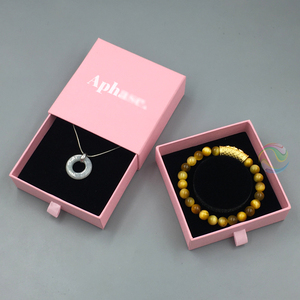 <strong>White</strong> Recycle Paper Customised LOGO Slide Drawer Bracelet Cardboard <strong>Jewellery</strong> <strong>Boxes</strong> - Product Image 4