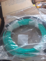 SS-OP-MPO12-4*DLC-M-15 Breakout-Glasfaserkabel MPO zu 4xDLC Multimode OM3 15M Hochdichte-Rechenzentrum-Patchkabel