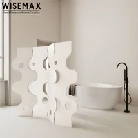 Мебель WISEMAX, античный домашний декор, большая Нестандартная конструкция, экран, белая деревянная перегородка для гостиной