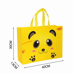 Wholesale Custom Non Woven Shopping <b>Bag</b> Durable Shoulder Grocery Laminated Printed <b>Reusable</b> Shopping <b>Bag</b> Manufacturers - Product Image 3