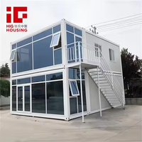 Maison de conteneur détachable préfabriquée en usine de Chine Maisons de conteneur modulaires à assemblage rapide Van