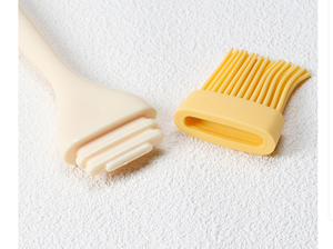 Pinceau de cuisine en silicone de qualité alimentaire, résistant à la chaleur et non toxique, pour badigeonner, pâtisserie, barbecue et crème, pour une utilisation alimentaire sûre - Product Image 3