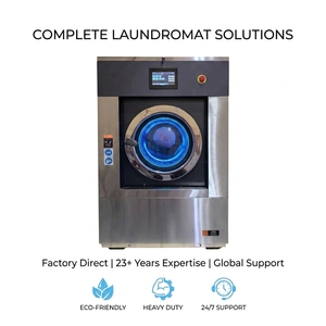 Lave-linge commercial en libre-service avec moteur 2000W et 380V, garantie 1 an pour les laveries, modèle à monnayeur - Product Image 3