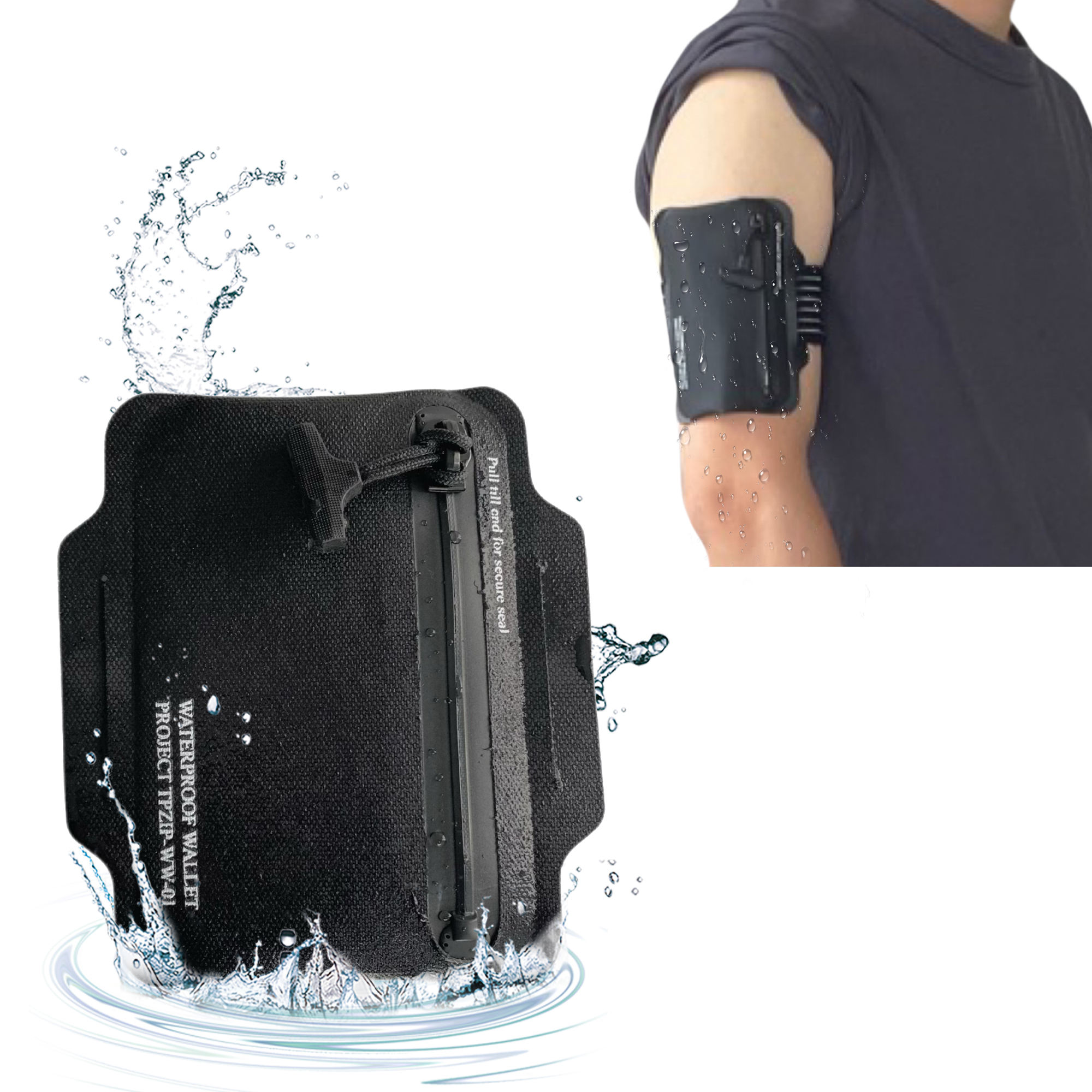 Wrist Wallet Waterproof Waterproof Swimming Wrist Wallet Secure
