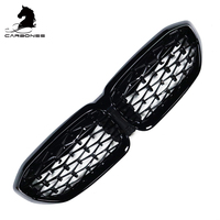 Grille avant de style diamant ABS, calandre avant, accessoires de style automobile pour BMW Série 3 G20 2019-2023