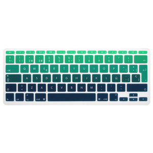 De silicona personalizado teclado Arcoiris de la cubierta de la piel del <span class=keywords><strong>español</strong></span> para macbook 11,6 pulgadas para mackbook pro - Product Image 4