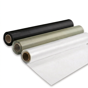 Black LDPE <b>Plastic</b> <b>Sheet</b> Roll Water Resistant for General Packaging Consumer Goods Material - Product Image 1