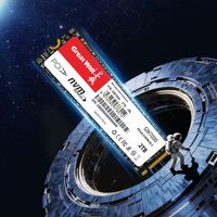 SSD M.2 2280 Great Wall GW7000 PCIe4.0 Interface 2T 3D NAND TLC Baru, Kecepatan Baca/Tulis Tinggi, Warna Hitam, Garansi 5 Tahun, Internal untuk Desktop/Laptop