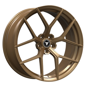 Rueda de Aleación de Bronce de 5 Radios 5x112, Rueda Forjada 5x112 para BMW 430i F82 M4 M2 G87 M5 Serie 3 4 5 7 425 G30 F10 para <span class=keywords><strong>Audi</strong></span> A4l <span class=keywords><strong>A7l</strong></span> S4 - Product Image 1
