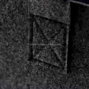 กระเป๋าโท้ทแบบยูนิเซ็กซ์ ทำจากผ้าสักหลาด PET รีไซเคิลได้ 100% เป็นมิตรกับสิ่งแวดล้อม พร้อมลายปักด้วยความร้อนเย็บด้วยเครื่องจักร ทนทานและนำกลับมาใช้ใหม่ได้ - Product Image 5