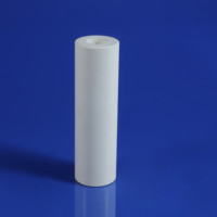 Tube en céramique à haute teneur en alumine, isolateur électrique à haute isolation, résistant à la chaleur pour four à haute tension, équipement industriel