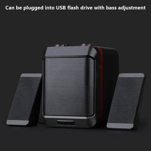 2.1 có dây đa phương tiện loa siêu trầm Loa USB/3.5 mét máy tính khác phụ kiện 15 inch midrange Loa - Product Image 4