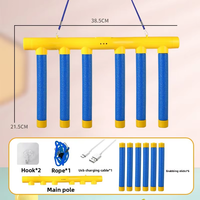 Jeu de Défi avec Bâtons Réflexes en EVA, Bâtons Lumineux LED, Diffusion Vocale, Vitesses Réglables, Recharge USB, Jouet d'Intérieur OEM