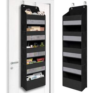 Foldable Non-Woven Fabric Hanging Storage Bag for Clothing Toys Tissues Toiletries Door Hanging Wall Mounted-for Kitchen Use - Product Image 2