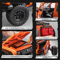 Dwi Dowellin 1/12 RC Geländewagen, MN-300 Offroad-Truck, 4x4 RC GWM Tank 300 Auto Orange |   RTR RC SUV Automodell für Erwachsene