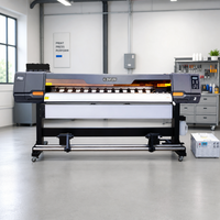 Mesin Cetak Inkjet Digital UV Roll to Roll 1650mm Single Head untuk Wallpaper Seamless, Kanvas, Kulit, dan Film