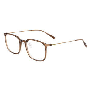 Monturas de Gafas Coreanas Ultraligeras Tr90, Rectangulares, Montura Completa de Metal, Unisex, Ligeras, Origen Danyang - Product Image 1