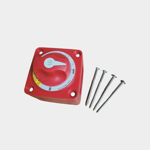 Interruptor Rotatorio M6011 48V de Cuatro Posiciones con Tres Terminales de Tornillo, IP33, Plástico, para Autocaravanas, Yates y Barcos - Product Image 1