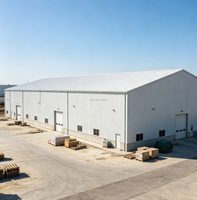 Ateliers et entrepôts modulaires préfabriqués en structure acier légère, design moderne, 50 ans d'expérience, certifiés ISO9001